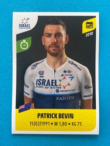 2021 Panini Tour de France Patrick Bevin Israel/Start-Up Nation Figure #239