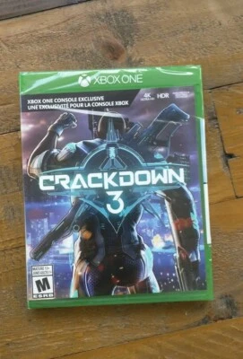 New ✹ CRACKDOWN 3 ✹ Xbox One Series X Game ✹ Factory Sealed  - Image 1 of 3