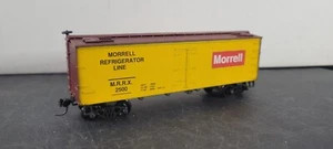 BA09 HO Scale Train Car MORRELL REFRIGERATOR LINE MRRX 2500 KNUCKLERS - Picture 1 of 1