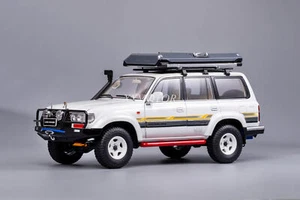 Kengfai 1/18 Toyota Land Cruiser LC80 4500 SUV Cross Diecast MODELO Pantalla Coche - Imagen 1 de 18