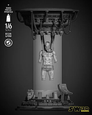 Darth Vader 3D Printed Figure, Iconic Star Wars Sith Lord Collectible, Unpainted - Image 1 of 4