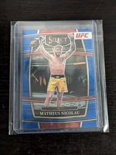 2022 Panini Select UFC - Concourse  Blue #83 Matheus Nicolau (RC)