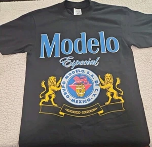 MODELO Especial T-shirt Heavy Cotton Mexican Beer Streetwear Tee Men's Medium(C) - Picture 1 of 5