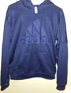 Adidas Pullover Hoodie Royal Blue Size Medium - Picture 1 of 2