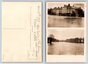 Flood, Fermoy, Co Cork 1916 - Details of lives lost to reverse - RPPC - Picture 1 of 1