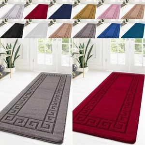 Non Slip Kitchen Rugs Long Hallway Runner Carpet Bedroom Rug Floor Mat Door Mat - Picture 1 of 33