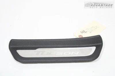 HYUNDAI TUCSON 2016-2021 PUERTA TRASERA IZQUIERDA UMBRAL RASGUÑO PLACA ESCALÓN CUBIERTA OEM Foto 1 de 4