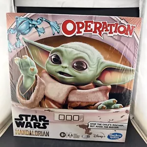 Star Wars Operation Board Game Mandalorian The Child Baby Yoda Disney NIB📦 - Picture 1 of 6