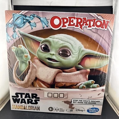 Star Wars Operation Board Game Mandalorian The Child Baby Yoda Disney NIB📦 - Image 1 of 4