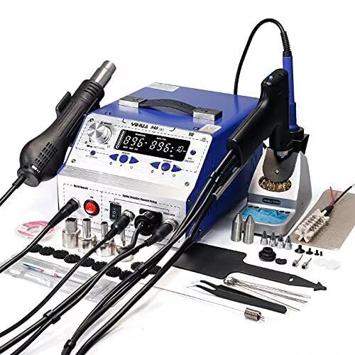 YIHUA 948-ii 4 in 1 Hot Air Rework Soldering Iron and Desoldering Suction Gun