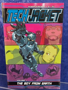 Chaqueta Image Comics TPB Tech 2007 en estado bastante bueno/casi nueva primera impresión volumen 1 The Boy From Earth - Imagen 1 de 2