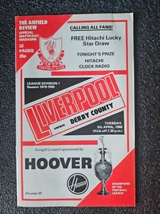 Liverpool Home Programmes 1979-1980 League and cup, all good good condition - Picture 1 of 26