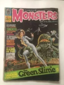 FAMOUS MONSTERS OF FILMLAND #57 1969 magazine - GREEN SLIME - Frankenstein - ads - Picture 1 of 12