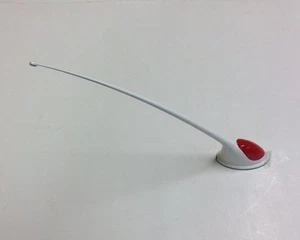 1x 13" ROOF WHITE UNIVERSAL DECOR AERIAL DUMMY ROOF EARTH ANTENNA ANT-5401W - Picture 1 of 8