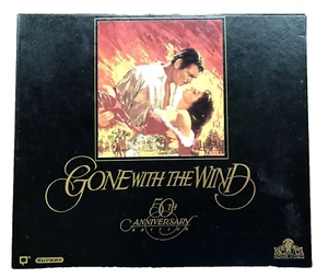 Gone With the Wind 50th Anniversary Box Set VHS Tapes Certificate & Program RARE - Picture 1 of 9