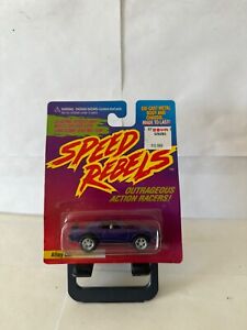 1997 Johnny Lightning Speed Rebels Alley Cat Purple P51