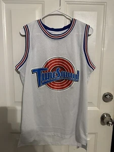 D. Duck #2 Space Jam Tune Squad Logo Erwachsene klein Basketball Trikot 90er Film! - Bild 1 von 3