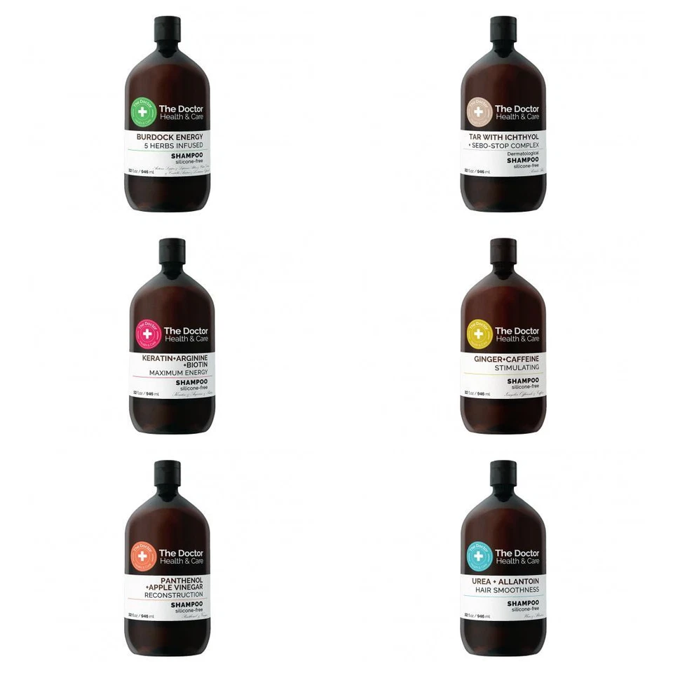 Shampoo The Doctor Health Care Kräuter Ingwer Sebo-Stop Panthenol Urea 946 ml - Bild 1 von 1