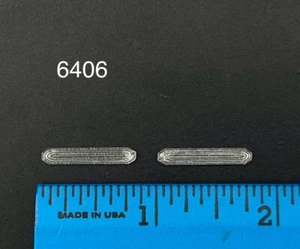 2 Pack 1/64 LED Style Narrow Lightbar For Greenlight Police Sheriff Fire EMS - Picture 1 of 7