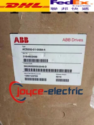 ABB Inverter ACS550-01-059A-4 22kw ACS55001059A4 New In Box Expedited Shipping - Image 1 of 4
