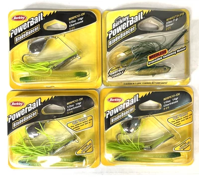 Nuevo Berkley Powerbait Spin Dancer Chartreuse 1/2 oz-BDSPC12-CH BDWSST38-SHS NISB Foto 1 de 4