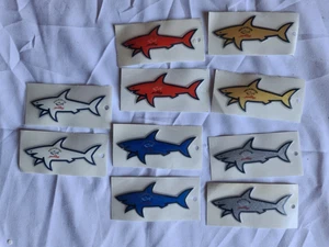 10 St. PAUL & SHARK Hai Shark Requin Sticker Stickers Aufkleber NEU - Bild 1 von 8
