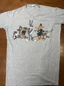 T-shirt vintage 1991 Warner Bros Acme Clothing Co Looney Tunes taglia unica made in USA - Foto 1 di 14