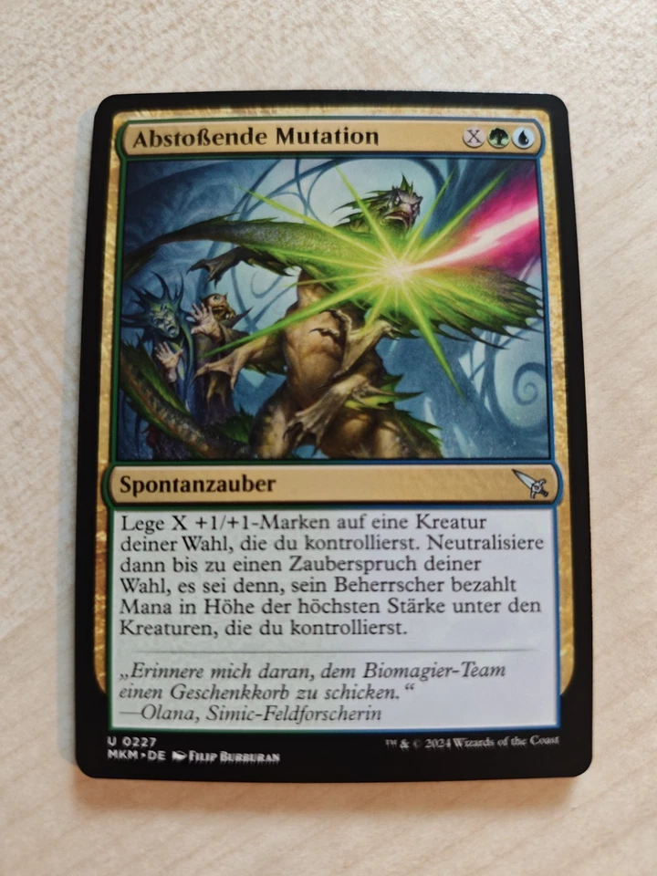 MTG MAGIC THE GATHERING MURDERS AT KARLOV MANOR Abstoßende Mutation - Bild 1 von 1
