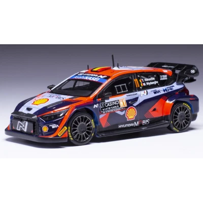 HYUNDAI i20 N N.11 WRC1 RALLY MONTE CARLO 2023NEUVILLE/WYDAEGHE 1:43 Ixo Model A - Immagine 1 di 4