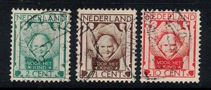 Netherlands #B6-B8 Used 1984 Complete Set Sold For The Benefit Of Child Welfare - Picture 1 of 2