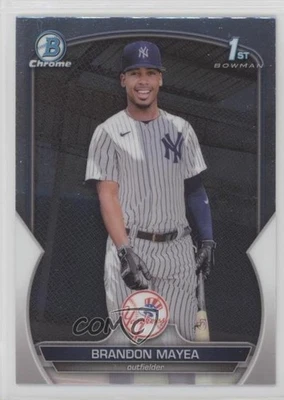 2023 Bowman Chrome Prospects Brandon Mayea #BCP-188 - Image 1 of 3