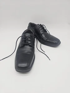 Scarpe Oxford Dockers nere in pelle taglia 7 M nere comode per tutti i movimenti  - Foto 1 di 12