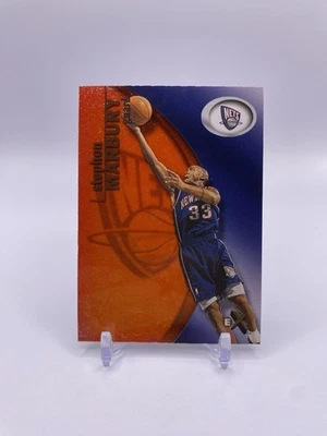 2000-01 Fleer E-X #51 Stephon Marbury Credenciales Esenciales Rojo #/201 Foto 1 de 2