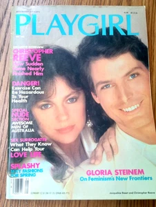 PLAYGIRL Magazine ~ May 1985 ~~  Christopher Reeve ~~ M0180 - Picture 1 of 2