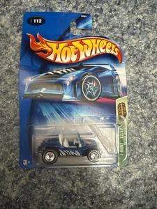 2004 Hot Wheels #112 Treasure Hunt 12/12 MEYERS MANX Blue w/RR Chrome DD - Picture 1 of 5