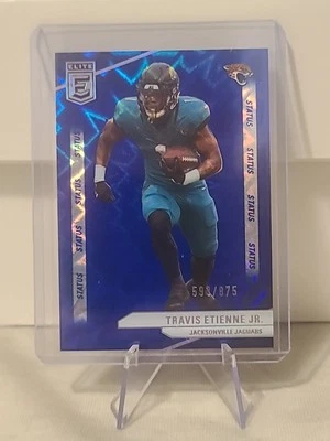 2024 Donruss Elite #18 Travis Etienne Jr. Status Explosion 593/875 - Image 1 of 2