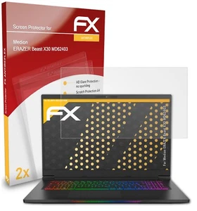 2x Film Protection d'écran pour Medion ERAZER Beast X30 MD62403 mat&antichoc - Bild 1 von 9