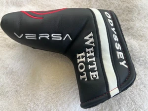 Odyssey White Hot Versa Blade Putter Headcover Black/White/Red New - Picture 1 of 5
