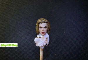 1/18 Beauty Long Hair Alice Girl Head Sculpt Model Fit 3.75" Female Figure Body - Picture 1 of 4