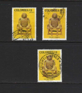 ''CULTURA QUIMBAYA'' {3} COLOMBIA 70s - Picture 1 of 1