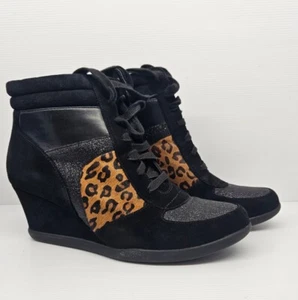 Grosby Fur High Tops Size 7 - Picture 1 of 6