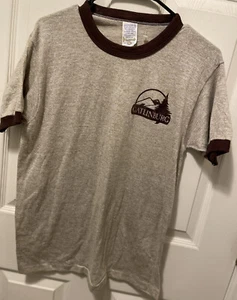 Vintage Gatlinburg Great Smoky Mountains National Park Valor Logo Shirt Sz L - Picture 1 of 7