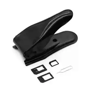 2-w-1 Dual SIM Cutter Micro & Nano do iPhone 4 4S 5 5s iPad Samsung Nokia - Zdjęcie 1 z 7