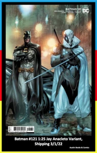 Batman #121 Jay Anacleto 1:25 Variante KOSTENLOSER VERSAND Mengenrabatte - Bild 1 von 1