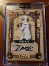 2023 Wild Card 5 Card Draw TANNER MCKEE AUTOGRAPH AUTO 1/1 Eagles Rc Auto