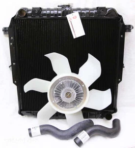 Adrad Brass / Copper Radiator for Toyota Landcruiser 70 Series Manual 90-99 HZJ - Picture 1 of 3