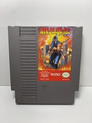Ninja Gaiden -- NES Nintendo Original Classic Game CLEAN TESTED GUARANTEED - Image 1 of 2