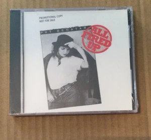 Pat Benatar-All Fired Up-1988 1-track Promo CD Single Sealed - Foto 1 di 2