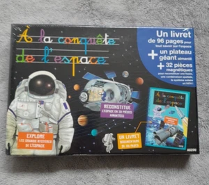 A La Conquete De L'espace AUZOU Buch und Aktivitäten über SPACE - Bild 1 von 2