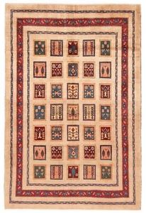 Loribaft Tissé à la Main Tapis de Perse 255x173 cm-Orient,Tapis,,Moderne,Beige - Imagen 1 de 11